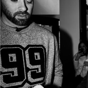 ROOTS GRETZKY’s Basement 99 Heathered Gray Men's XL Pull Over Sweater Cotton